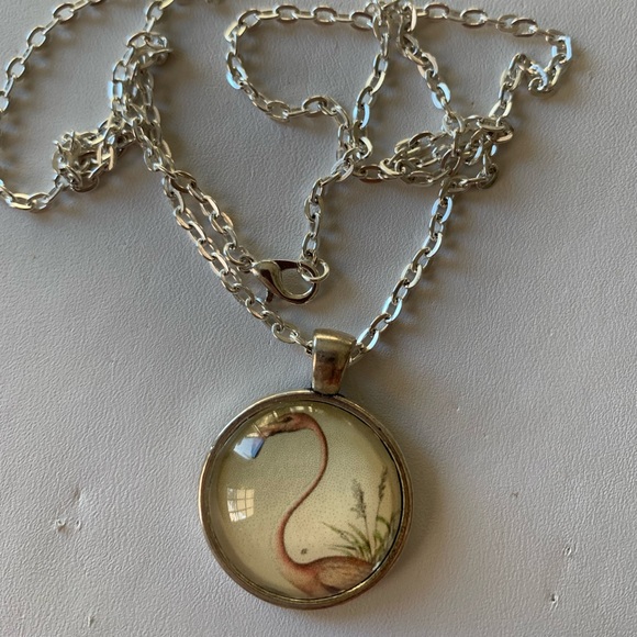 Flamingo necklace - Picture 2 of 5